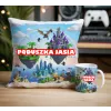 Zestaw prezentowy dla gracza BLOX Poduszka + Kubek z personalizacją